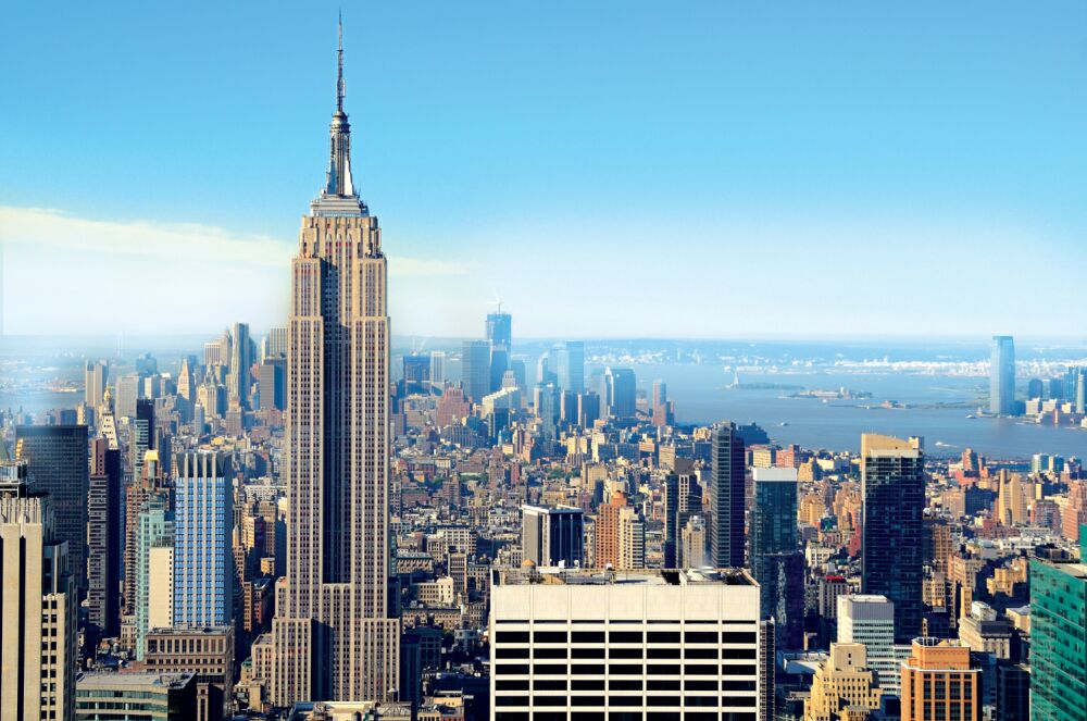 Знаменитые небоскребы Нью-Йорка. Эмпайр Стейт Билдинг