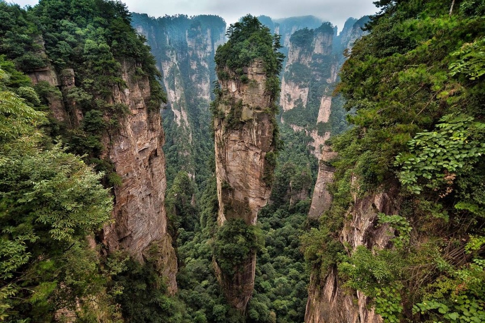 Неземные ландшафты нашей планеты. Национальный парк Чжанцзяцзе