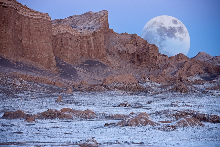 Неземные ландшафты нашей планеты. Лунная долина, пустыня Атакама