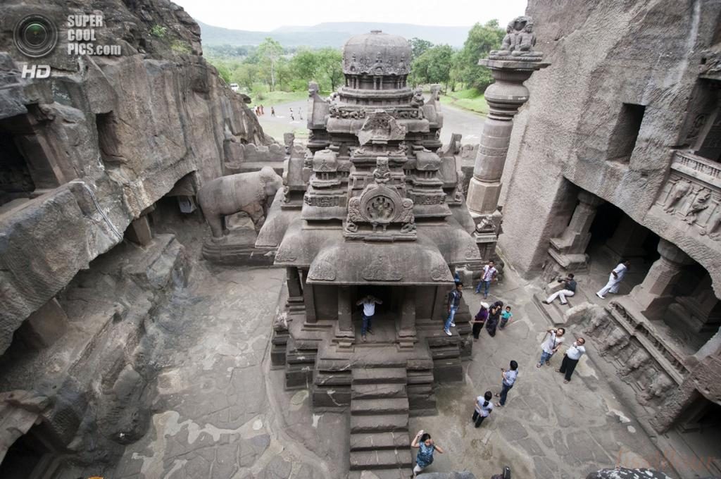 Древние храмы Индии. Пещерные храмы Эллоры