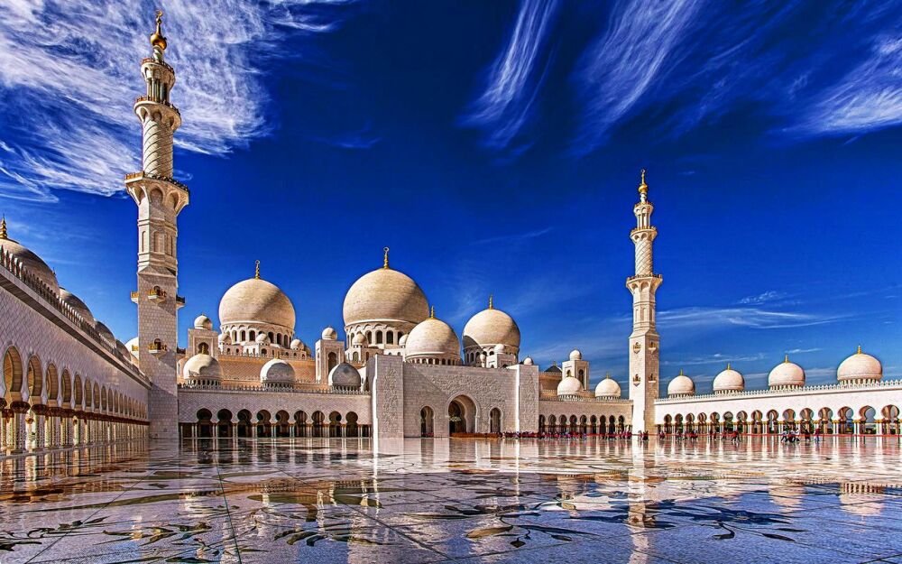 Самые величественные храмы. Мечеть шейха Зайда