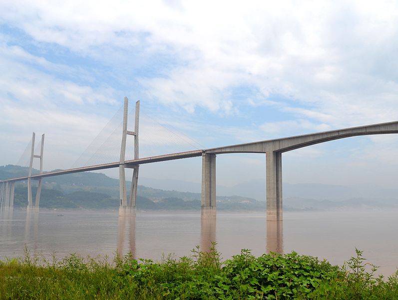 Самые высокие мосты в мире. Мост Zhongxian Huyu