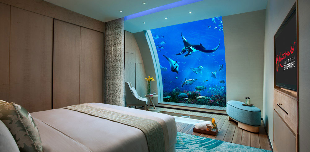 Подводные отели. Курортный комплекс Resorts World Sentosa