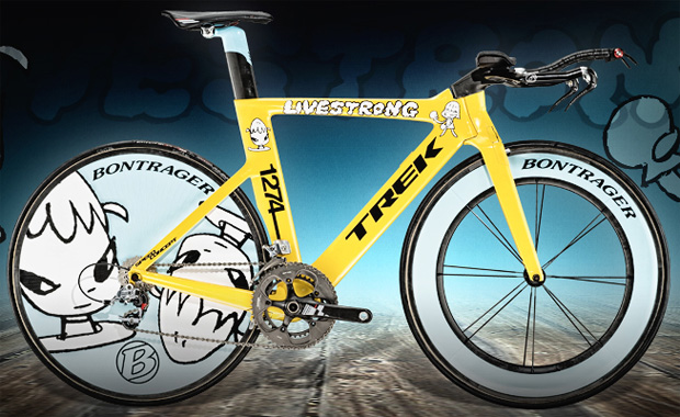 Самые дорогие велосипеды в мире. Trek Yoshitomo Nara Speed Concept