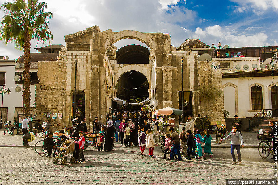 Древние города Дамаск