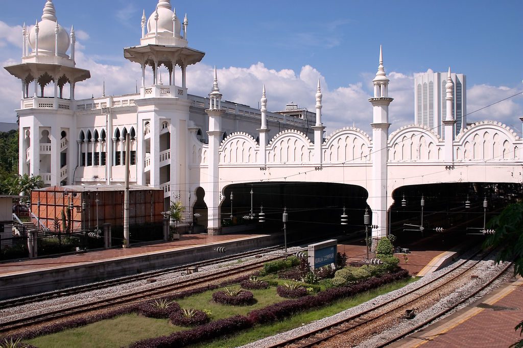 Красивые вокзалы мира. Вокзал Куала-Лумпур