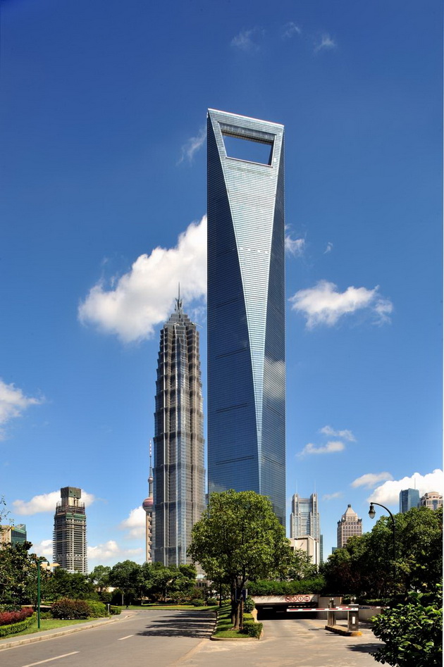 Самые высокие здания мира. Всемирный финансовый центр, Шанхай