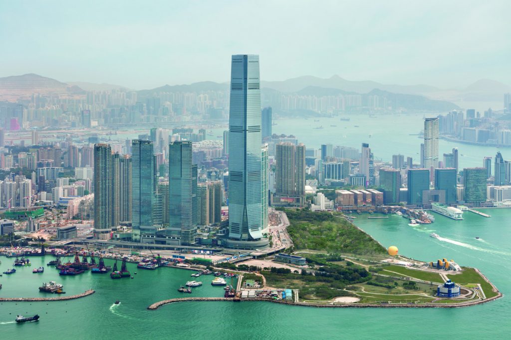 Самые высокие здания мира. Международный коммерческий центр, Гонконг