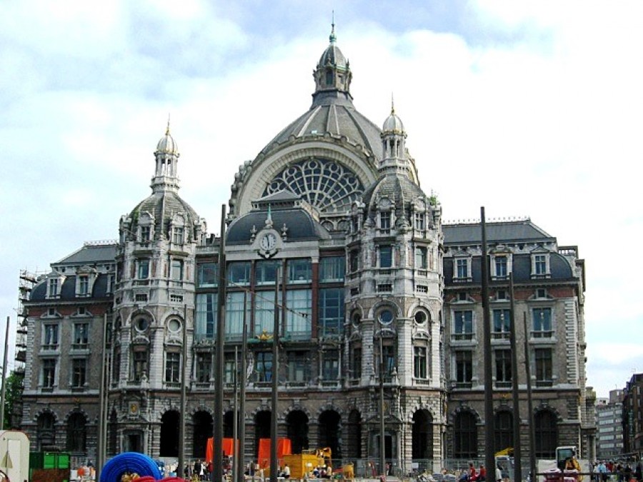 Красивые вокзалы мира. Центральный вокзал Антверпена