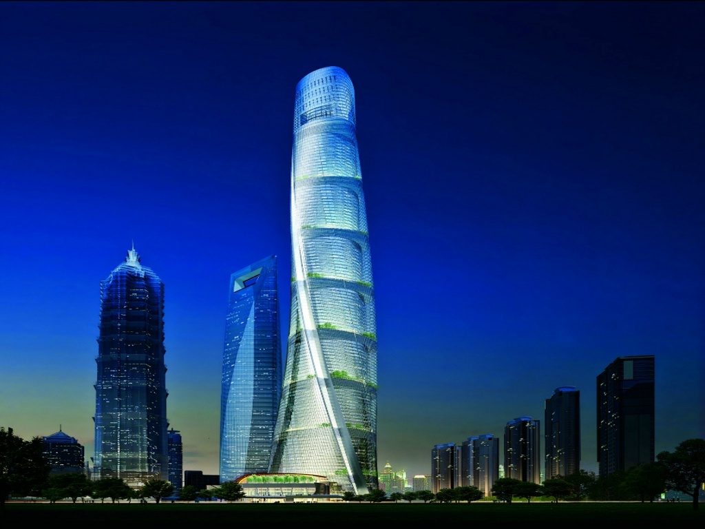 Самые высокие здания мира. Шанхайская башня