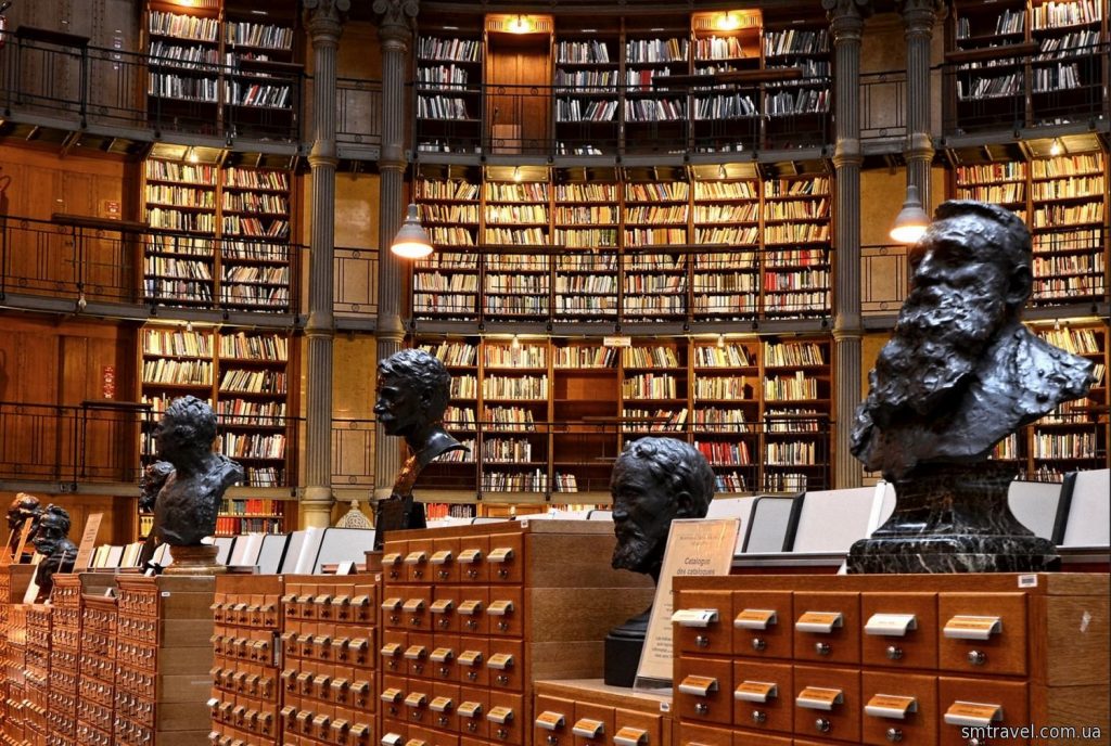 Красивые библиотеки. Национальная библиотека Франции