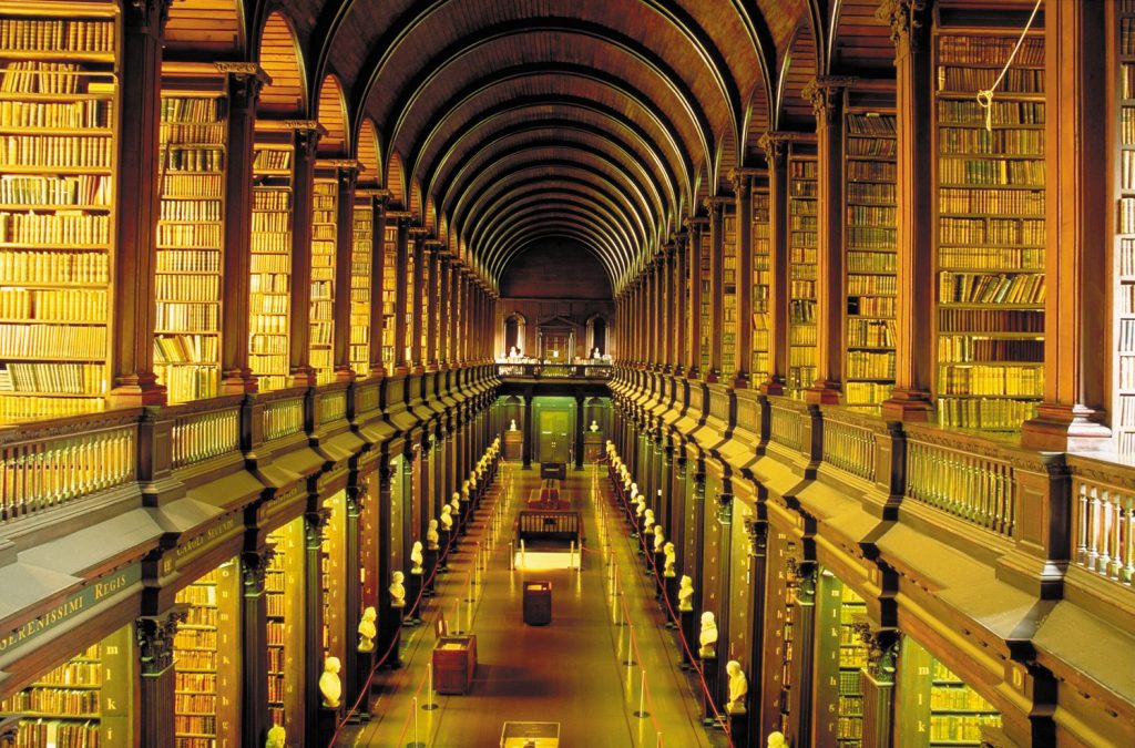 Красивые библиотеки. Библиотека Тринити-колледжа