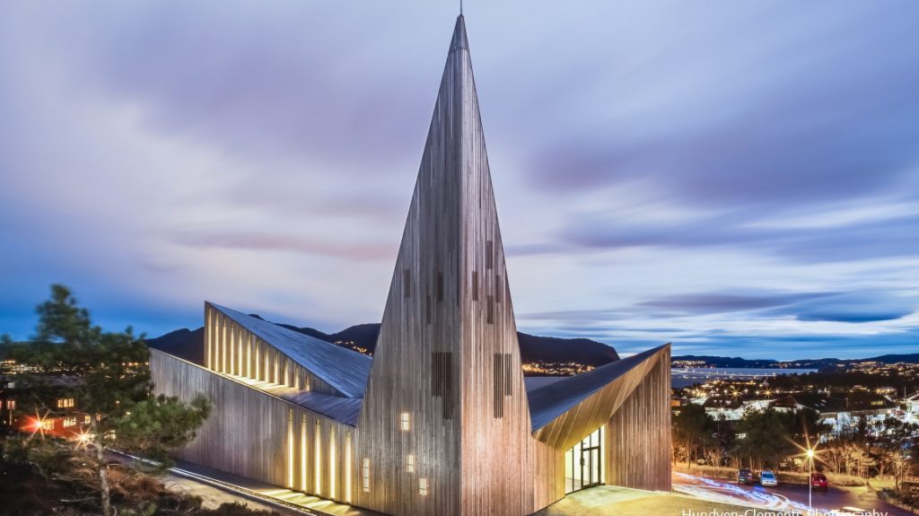 Деревянная архитектура. Церковь в Норвегии