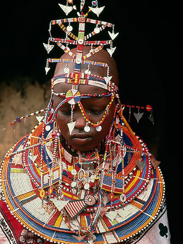 Свадебные наряды. Племя масаи