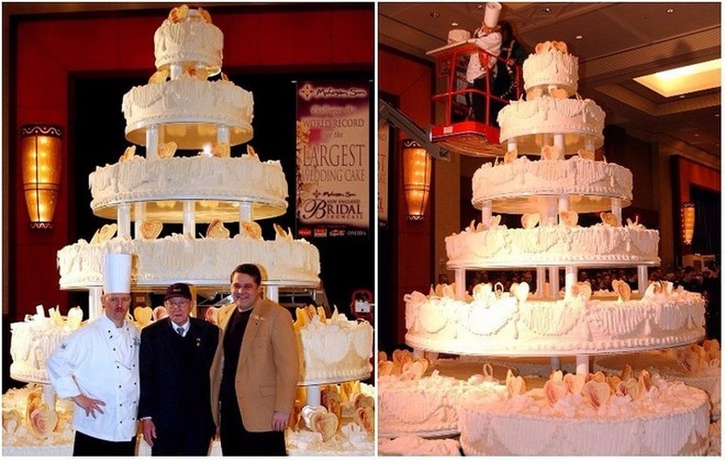 Самые большие торты. Самый большой свадебный торт