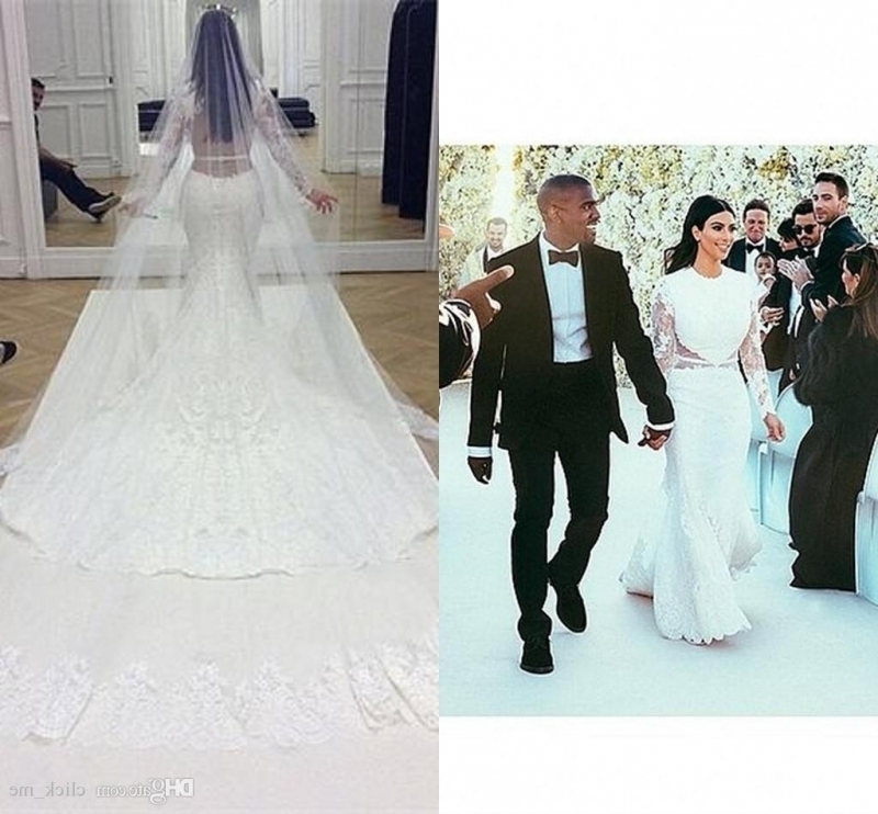 Самые дорогие свадебные платья. Свадебное платье Ким Кардашьян