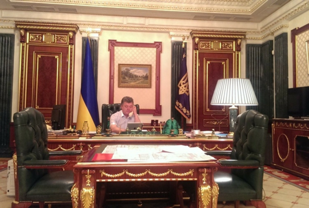 Рабочие кабинеты президентов. Украина