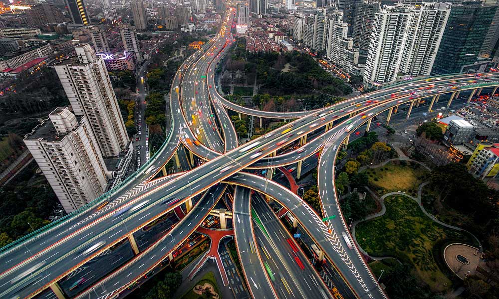 Страны с лучшими дорогами. Гонконг