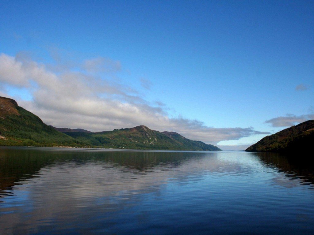 Шотландия Самые красивые озера. Озеро Лох-Несс