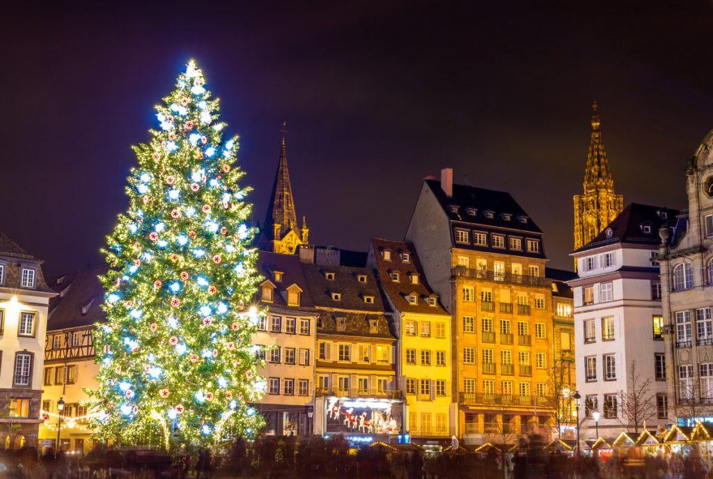 Главная елка Страсбурге