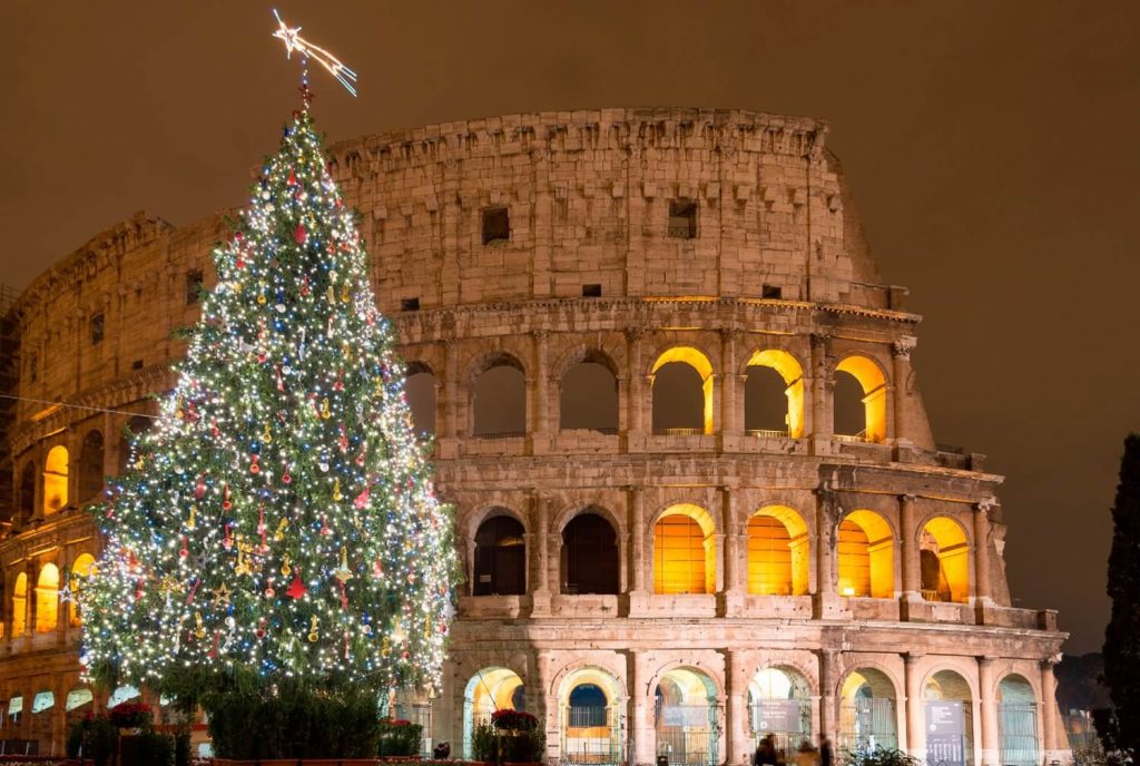 Главная елка Рима