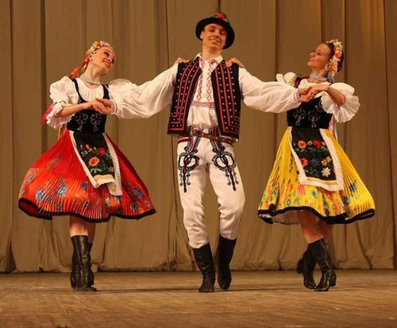 Интересные народные танцы. Полька 