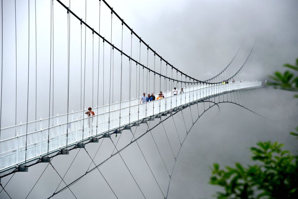 Необычные стеклянные мосты. Мост Хаохань Цяо