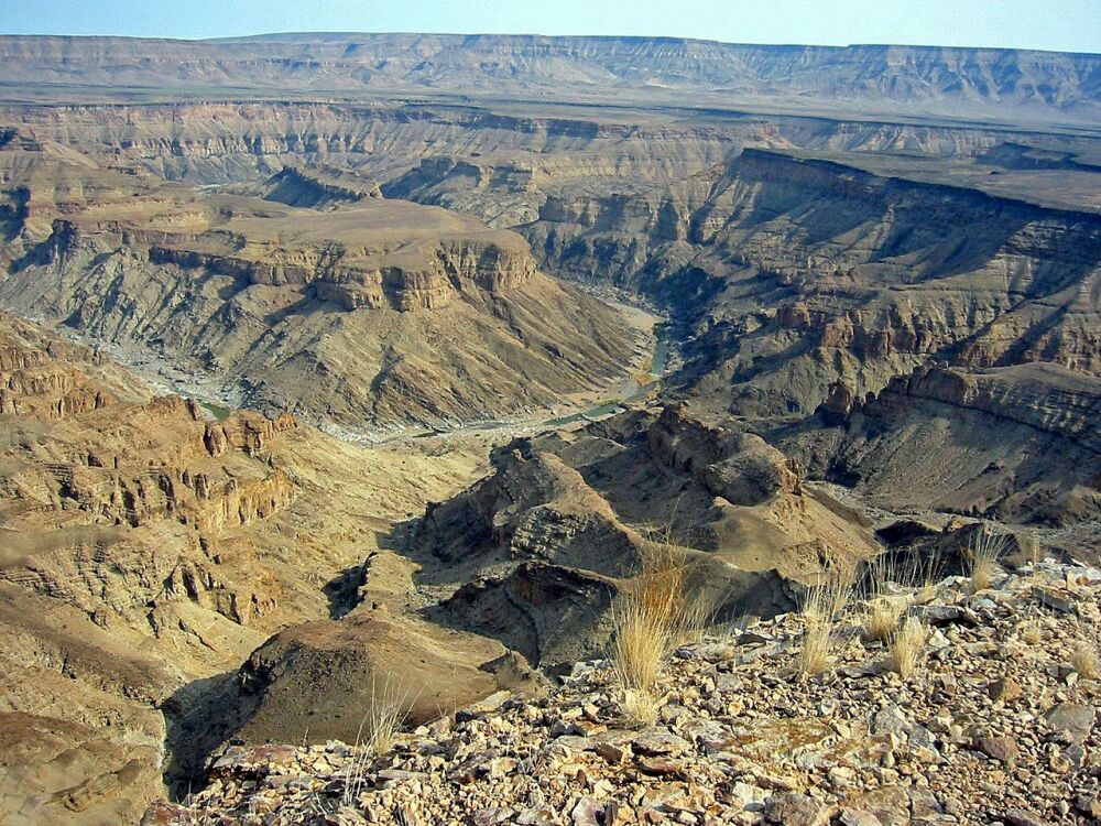 Самые известные каньоны. Каньон Фиш-Ривер