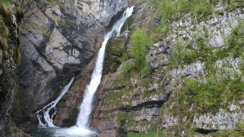 Туристическая Словения. Водопад Савица