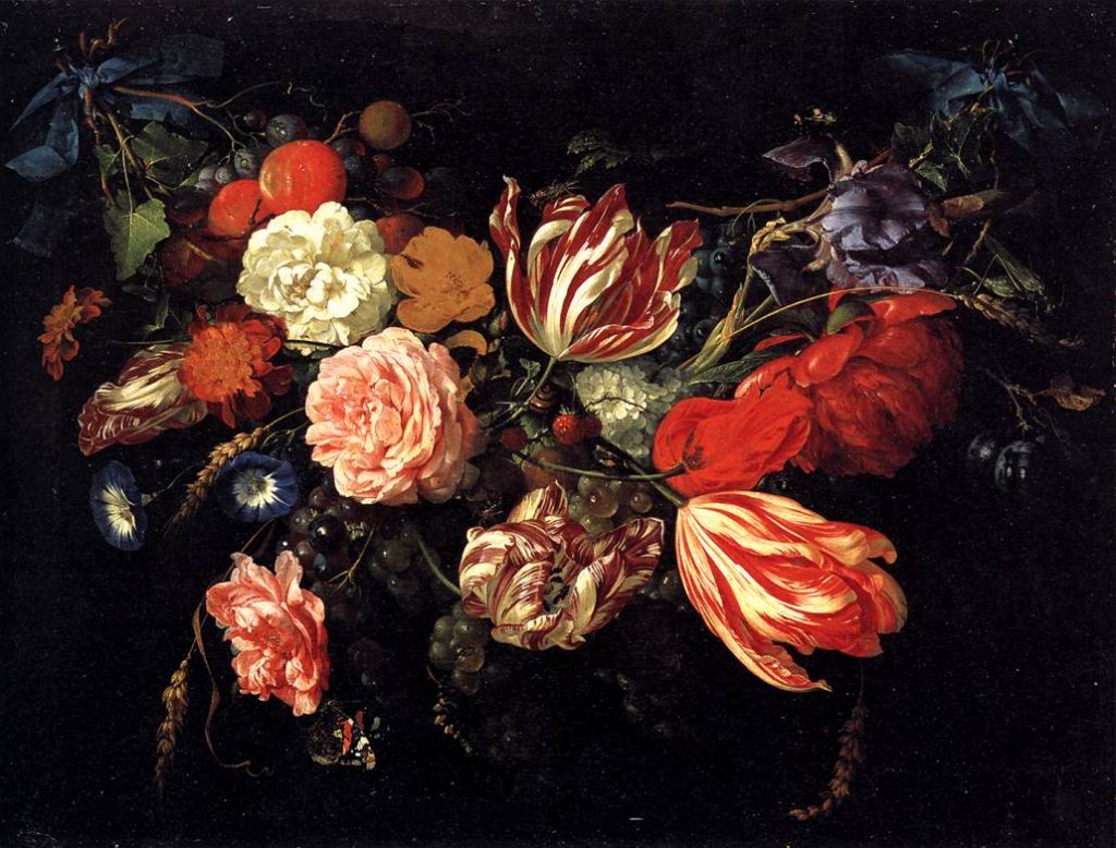 Цветы на картинах. Ян Давидс де Хем