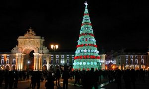Необычные рождественские елки. Лиссабон
