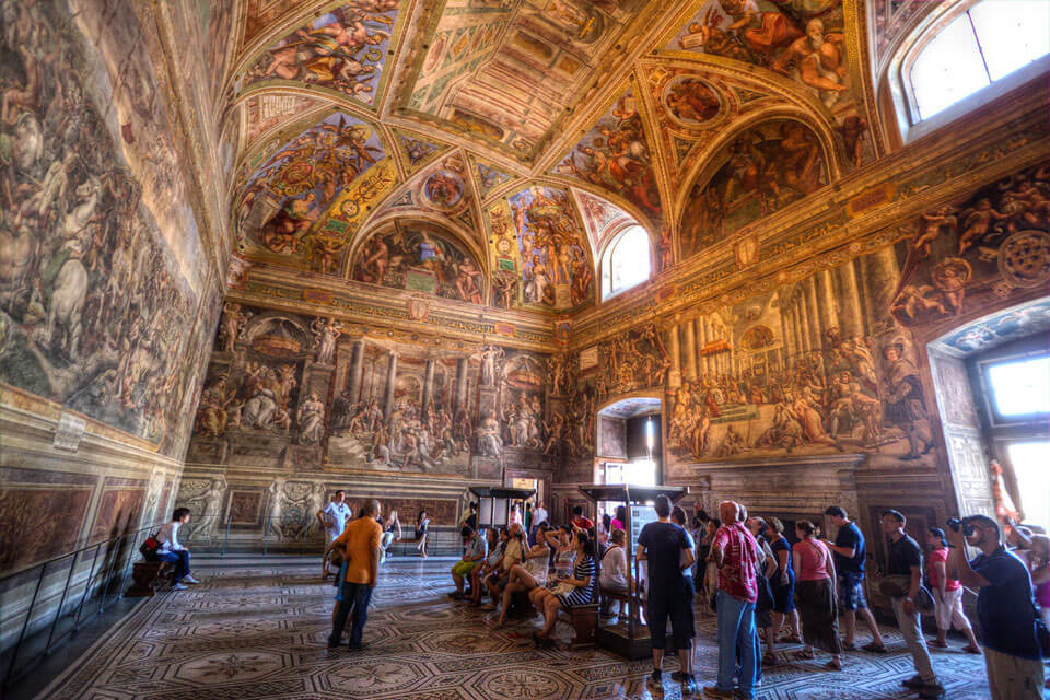 Интересные музеи Ватикана. Станцы Рафаэля