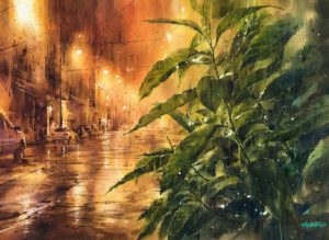 Художники, влюбленные в дождь. Лин Чинг Че